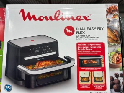 Dual Easy Fry Flex, 9L, Air fryer